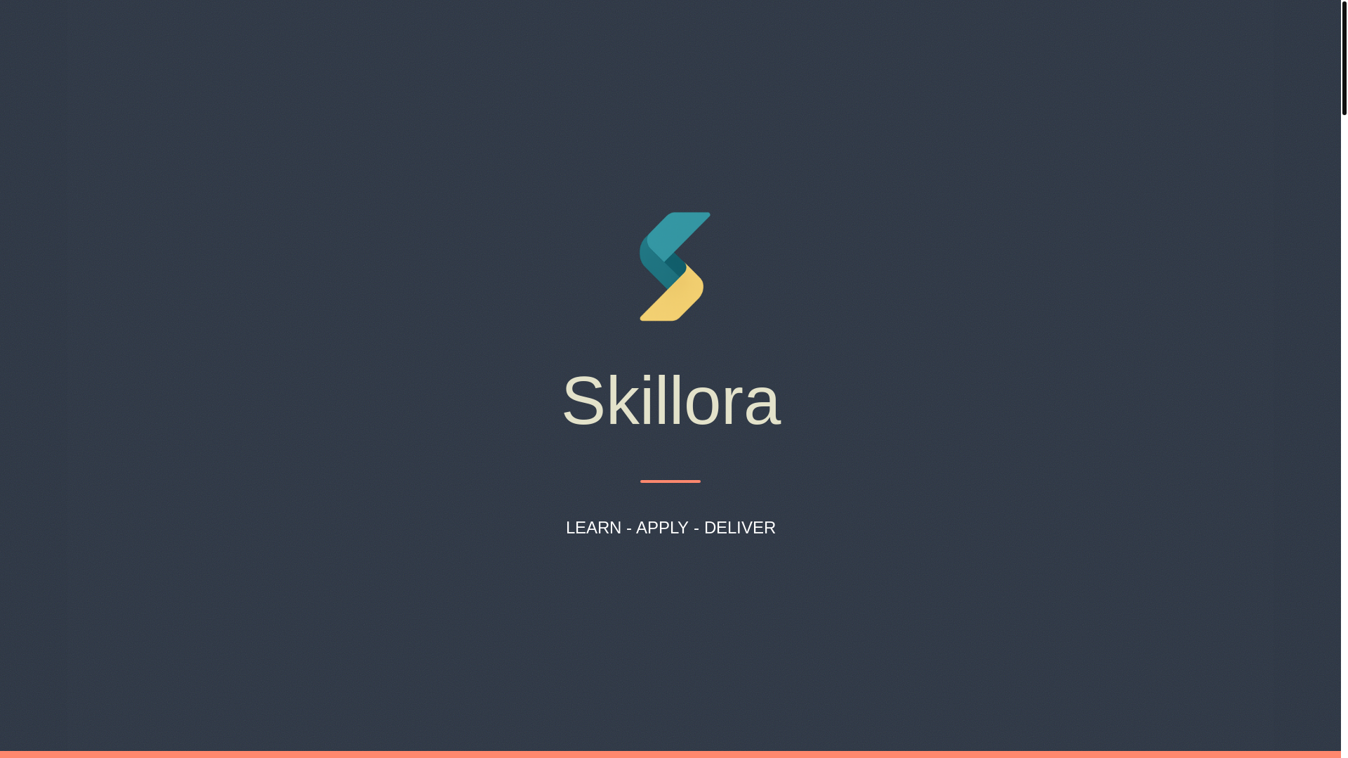 website screenshot of https://skillora.au/