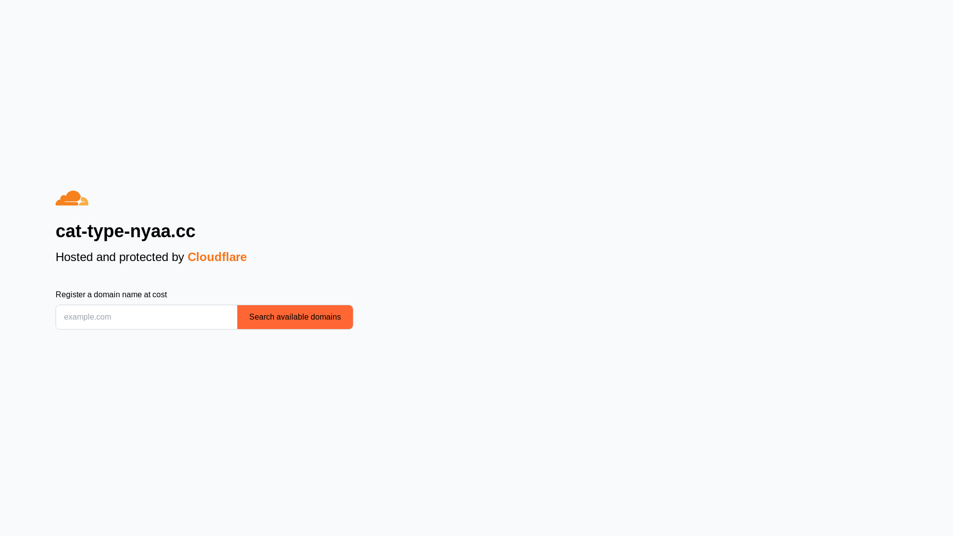website screenshot of https://cat-type-nyaa.cc/