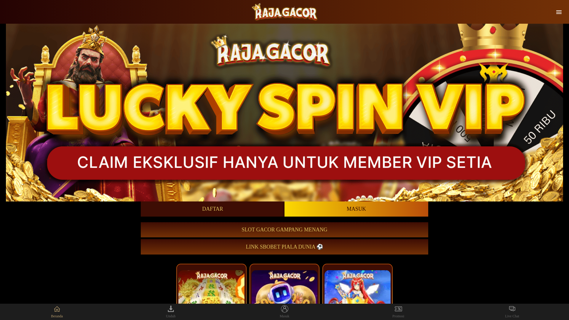 website screenshot of https://bantuaku.pages.dev/