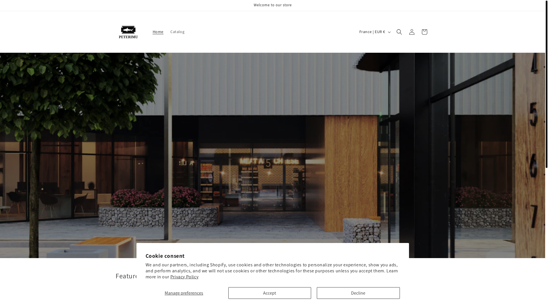 website screenshot of https://peterimu.com/