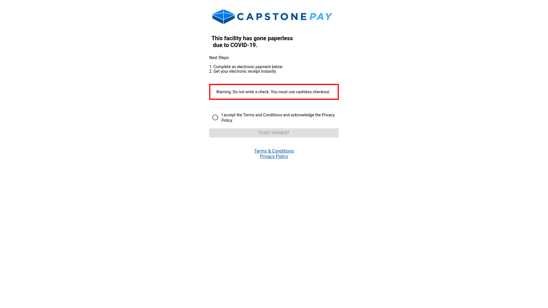 website screenshot of https://v2.capstonepay.net/?load_id=39802528
