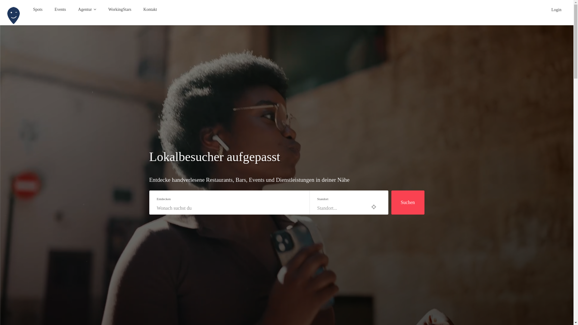 website screenshot of https://lokalbesucherteam.com/