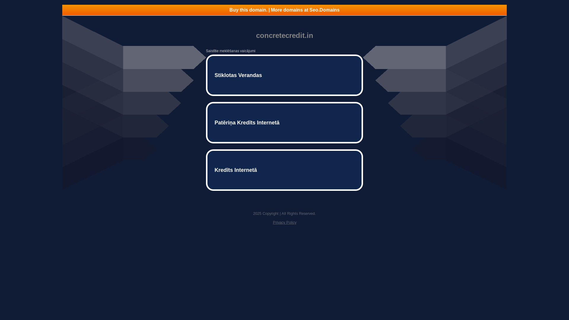 website screenshot of https://www.icpxhautodiscover.concretecredit.in/