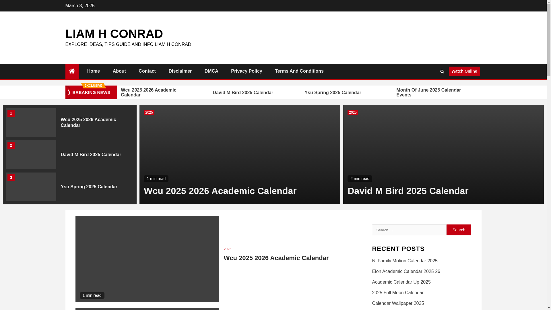 website screenshot of https://liamhconrad.pages.dev/