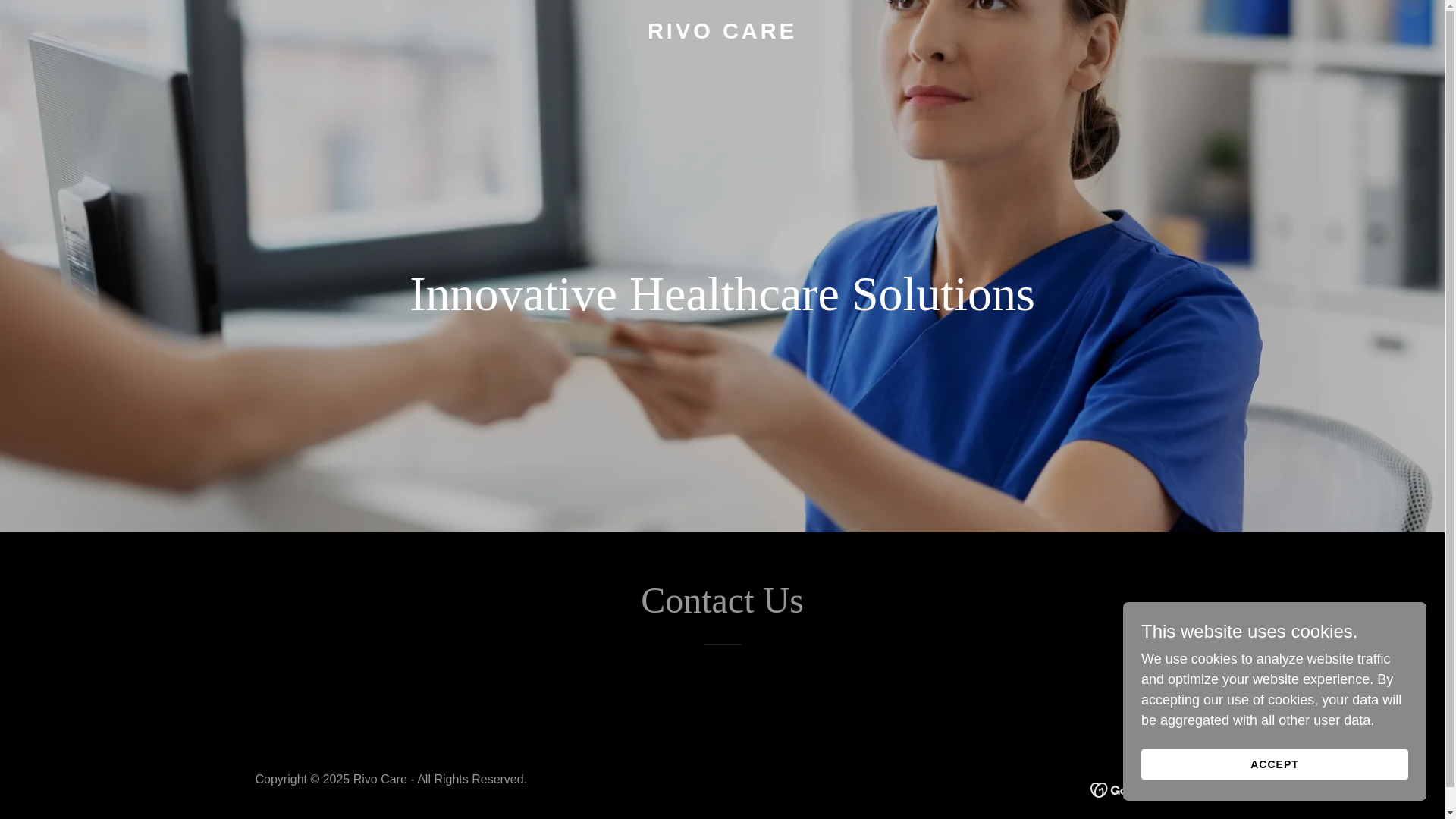 website screenshot of https://rivocare.online/