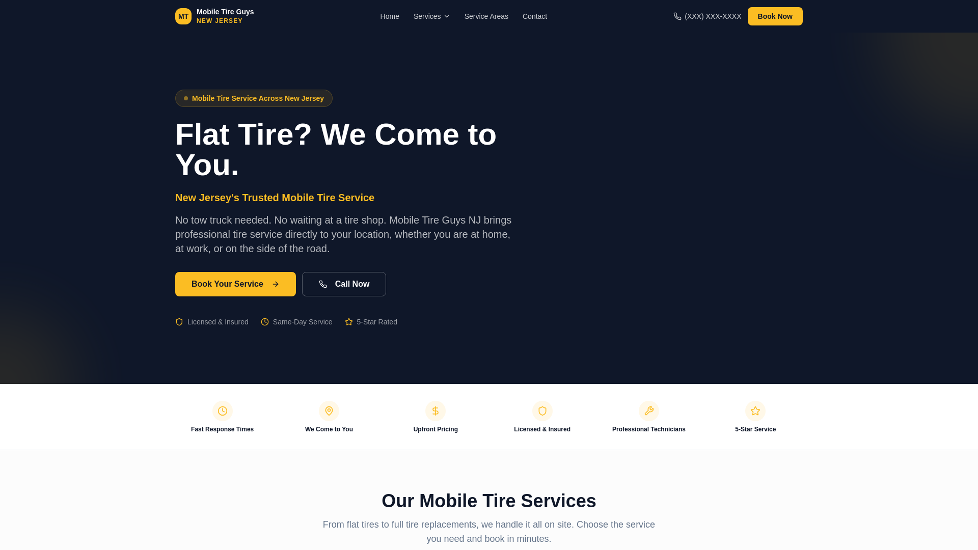 website screenshot of https://mobiletireguysnj.com/