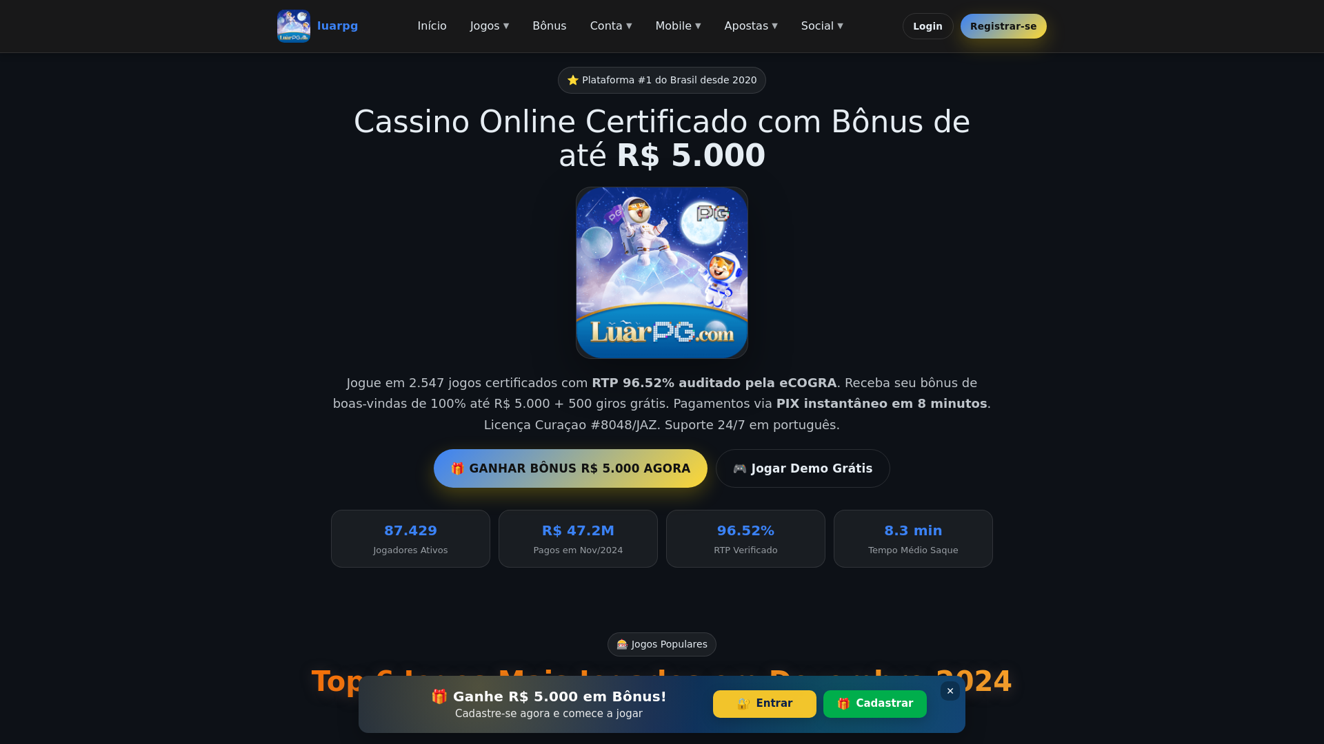 website screenshot of https://luarpgh.com/