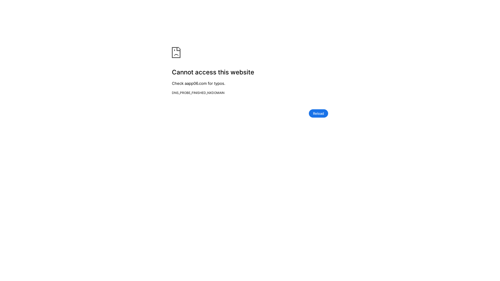 website screenshot of https://aapp06.com/