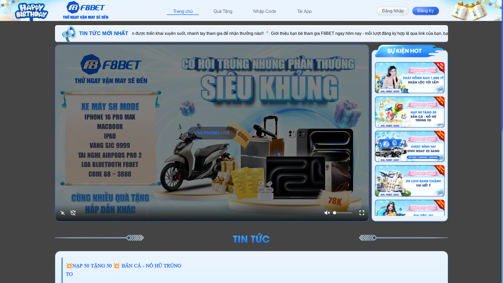 website screenshot of https://f8bet-live-demo-team.pages.dev/