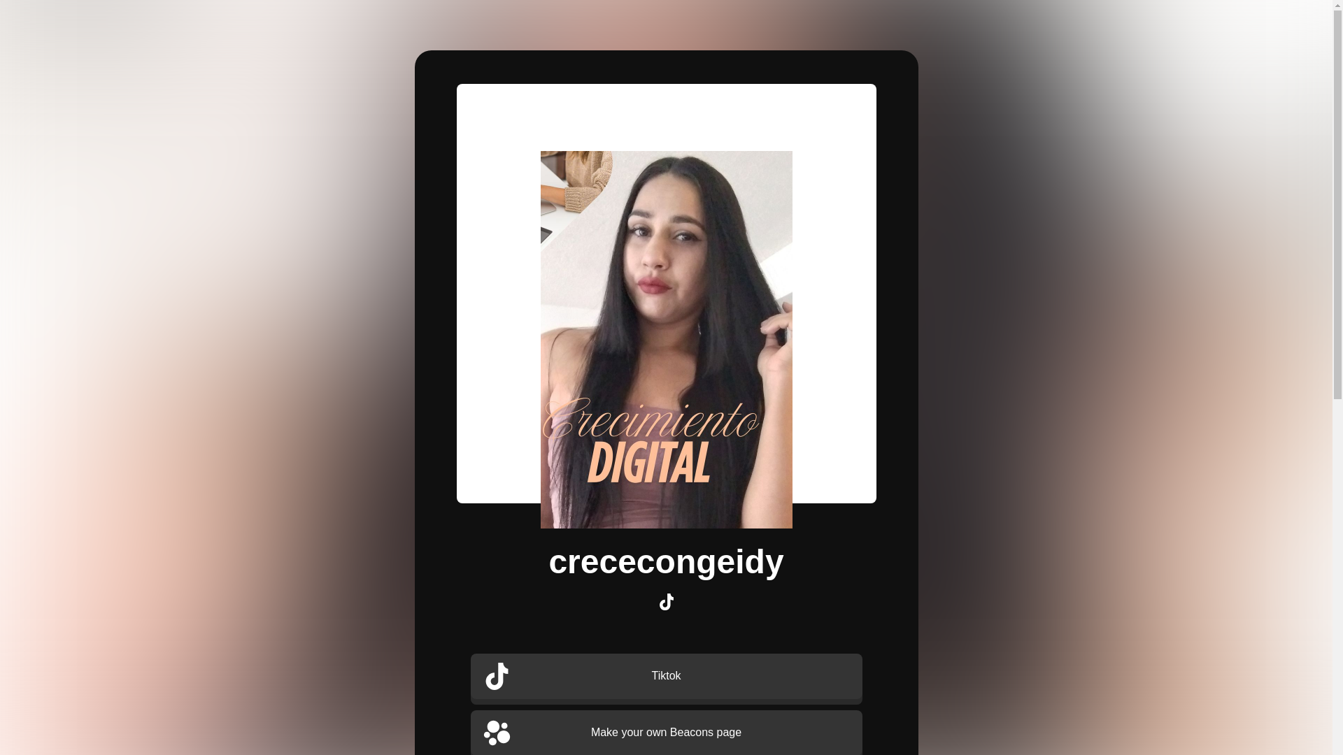 website screenshot of https://crececongeidy.com/