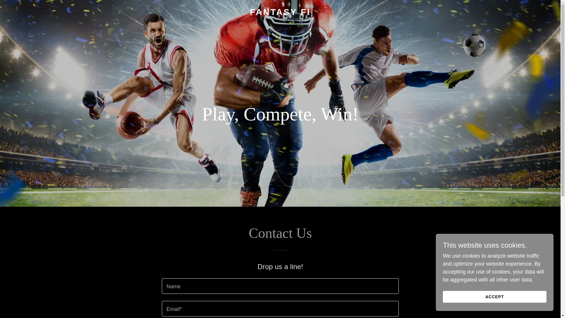website screenshot of https://fantasyfi.fun/