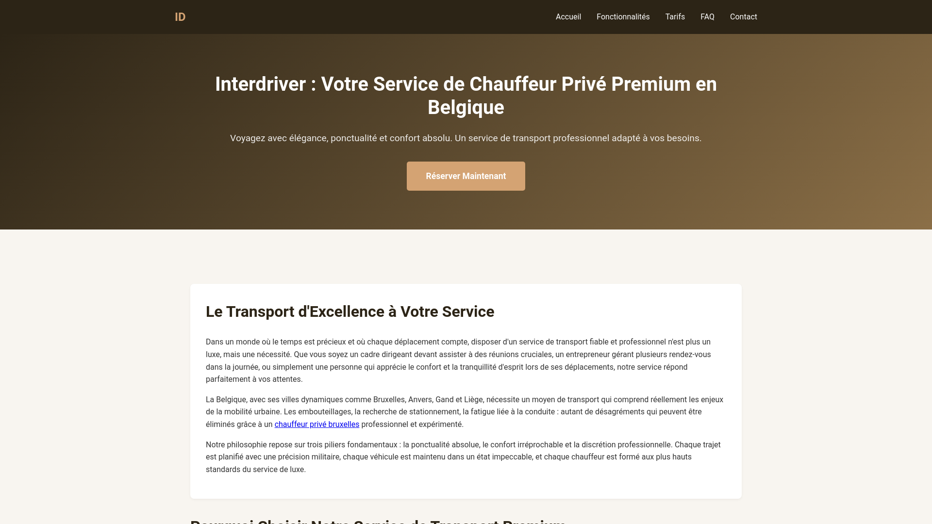 website screenshot of https://chauffeur-prive-bruxelles-1.pages.dev/