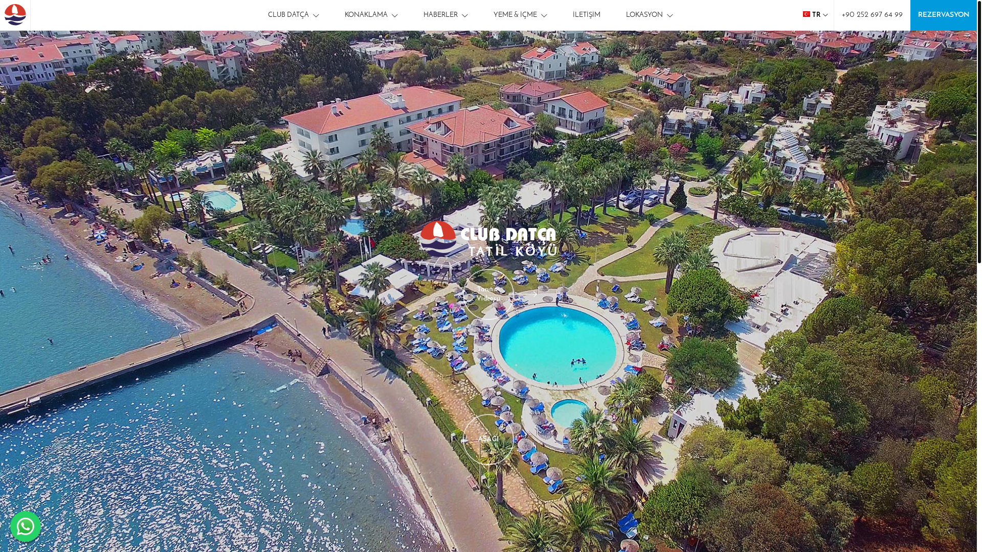 website screenshot of https://datcawellnesshotel.com/