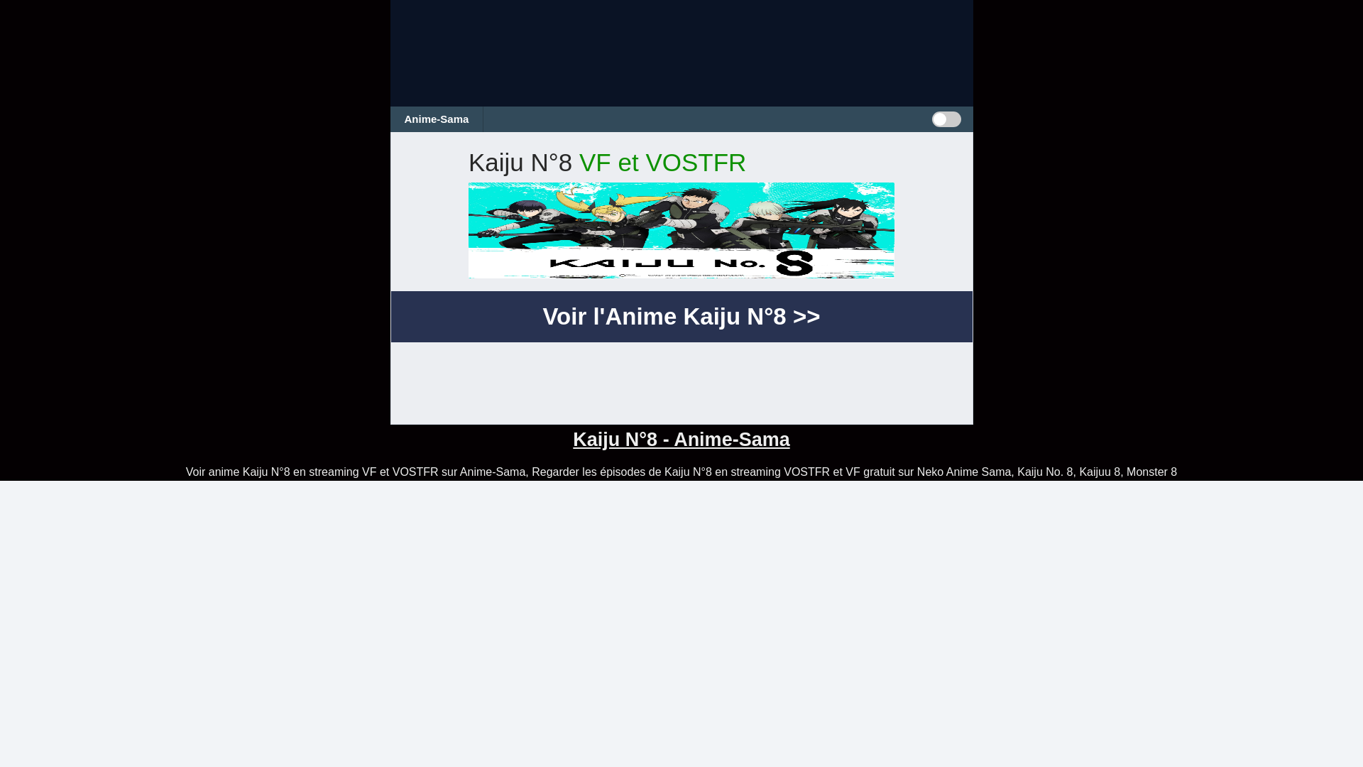 website screenshot of https://anime-sama-kaiju-n8.pages.dev/