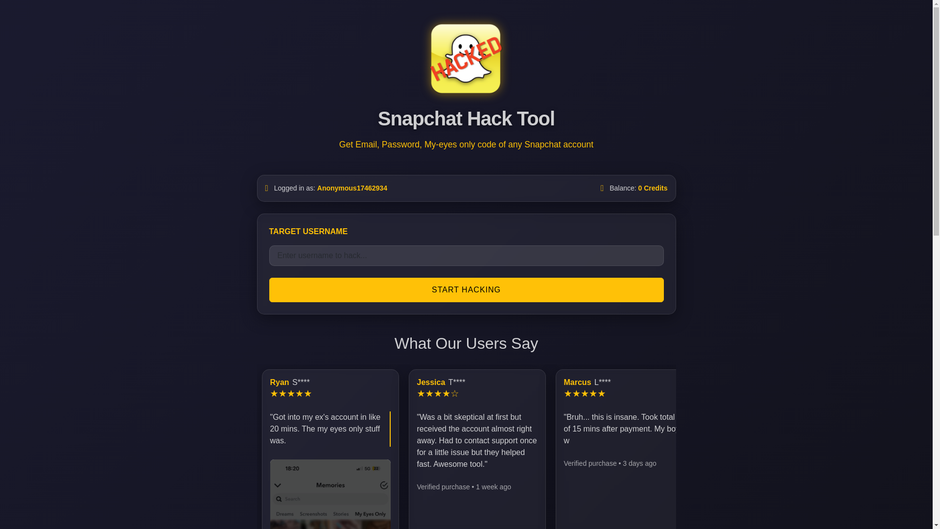 website screenshot of https://snapleak.chat/