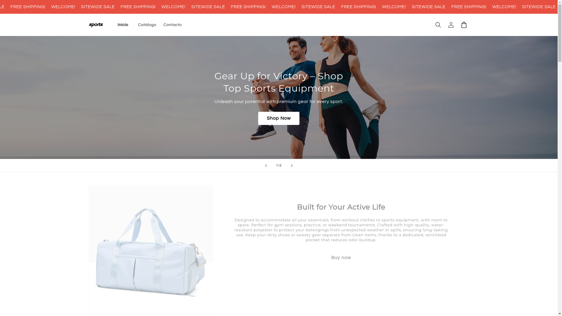 website screenshot of https://yayafitness.store/