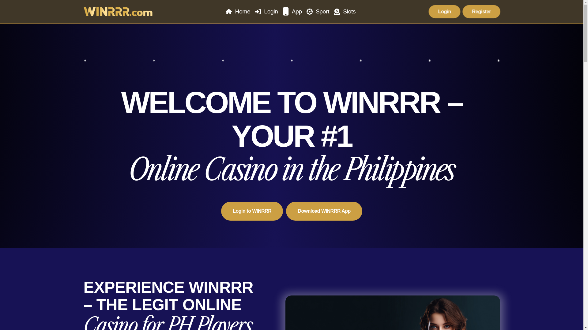 website screenshot of https://winrrr-com.net/