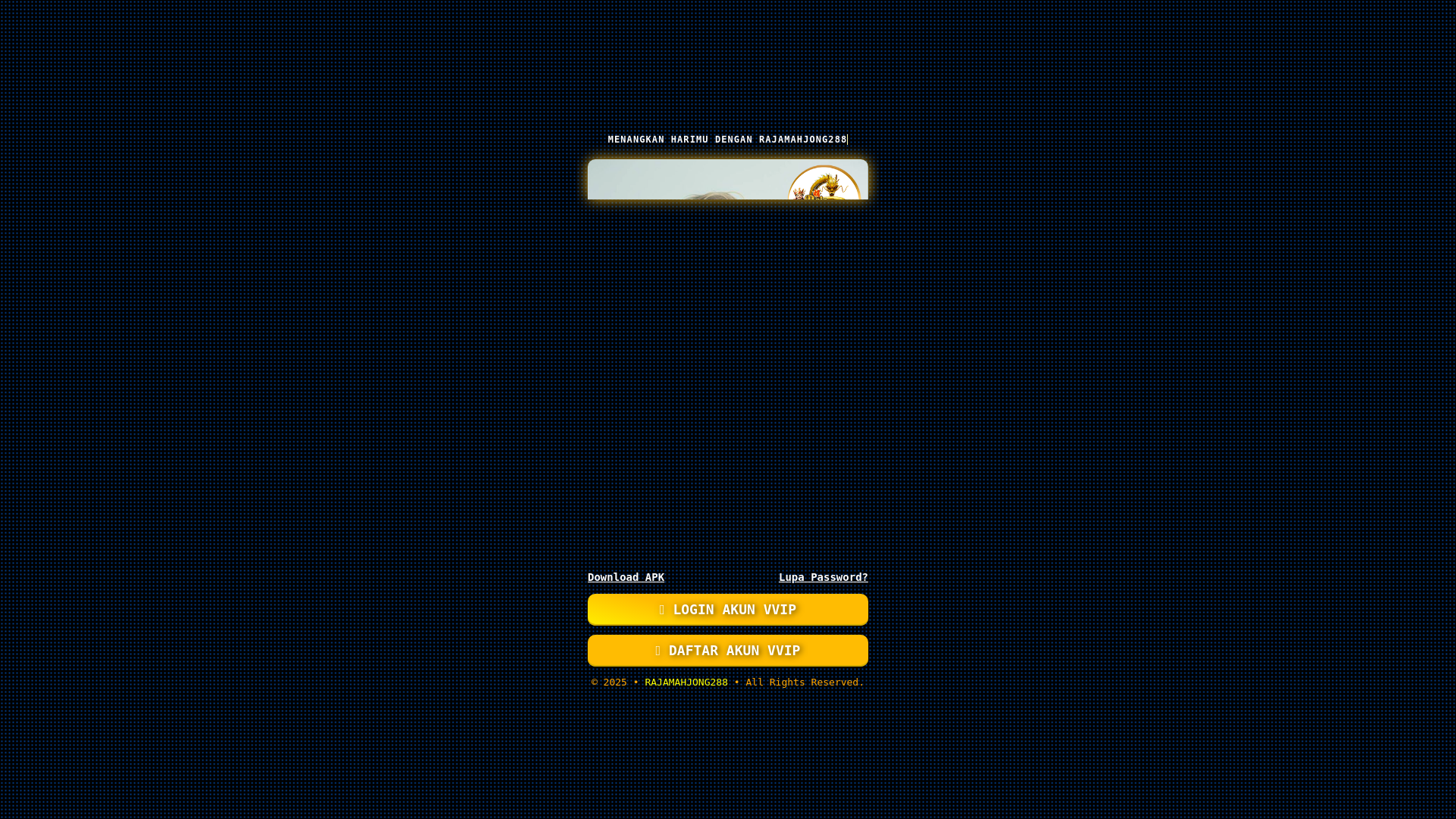 website screenshot of https://rajamahjong288id-amp.pages.dev/