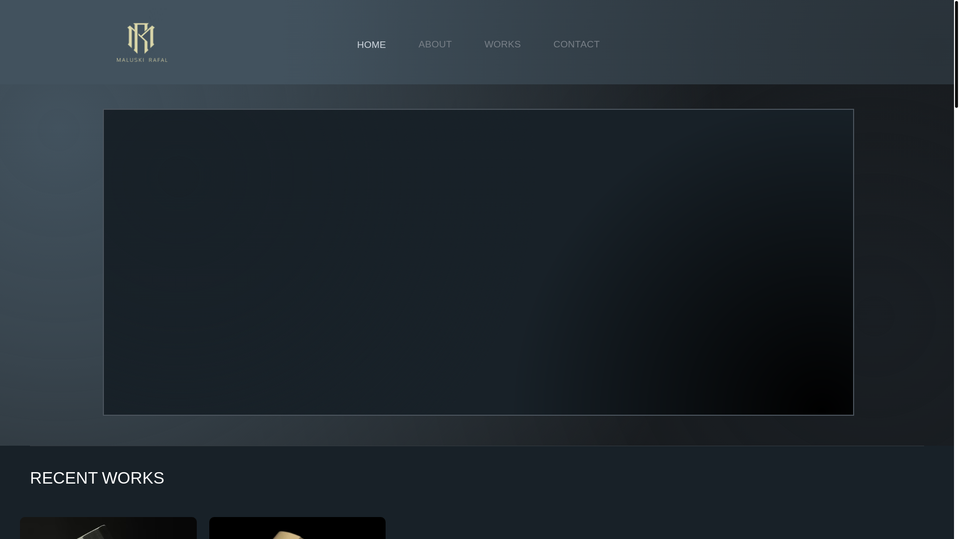 website screenshot of https://rafal-maluski.com/