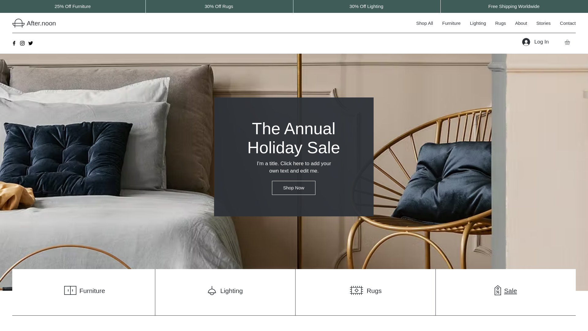 website screenshot of https://decorsvillage.com/
