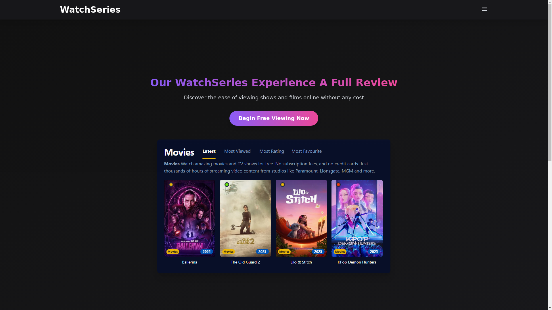 website screenshot of https://watchseries-y5hw.pages.dev/