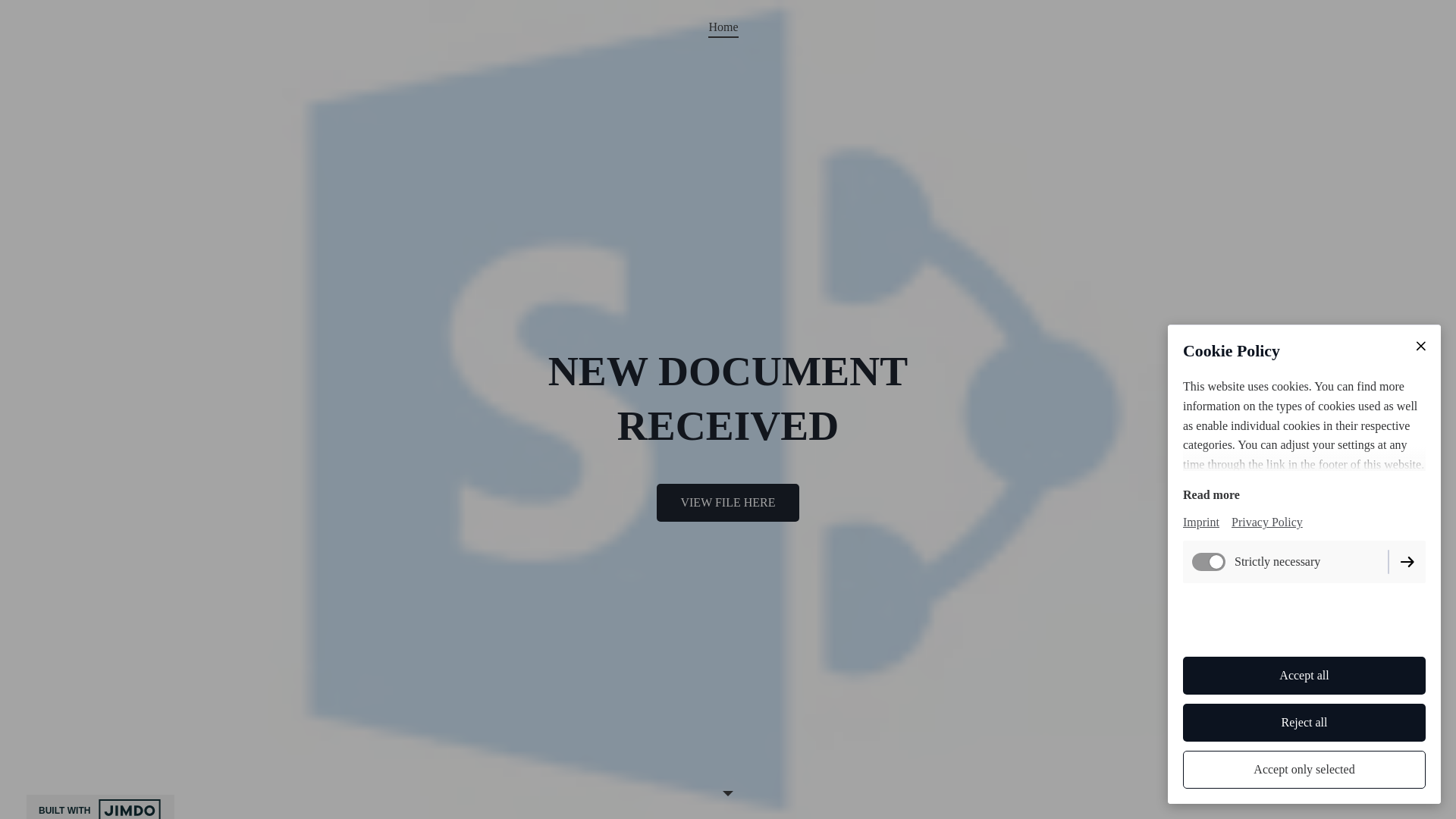 website screenshot of https://requadrproject.jimdosite.com/