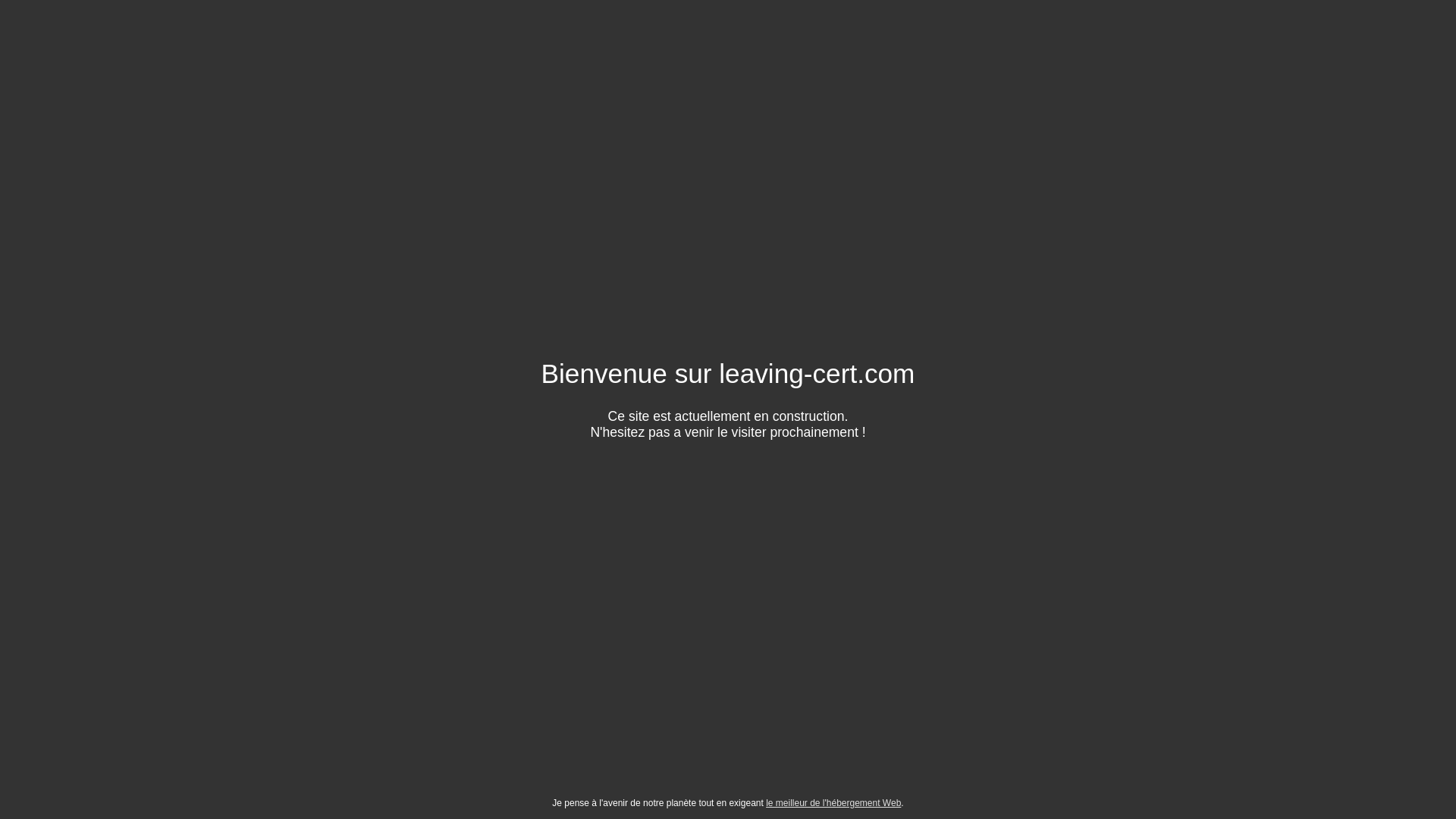 website screenshot of https://leaving-cert.com/