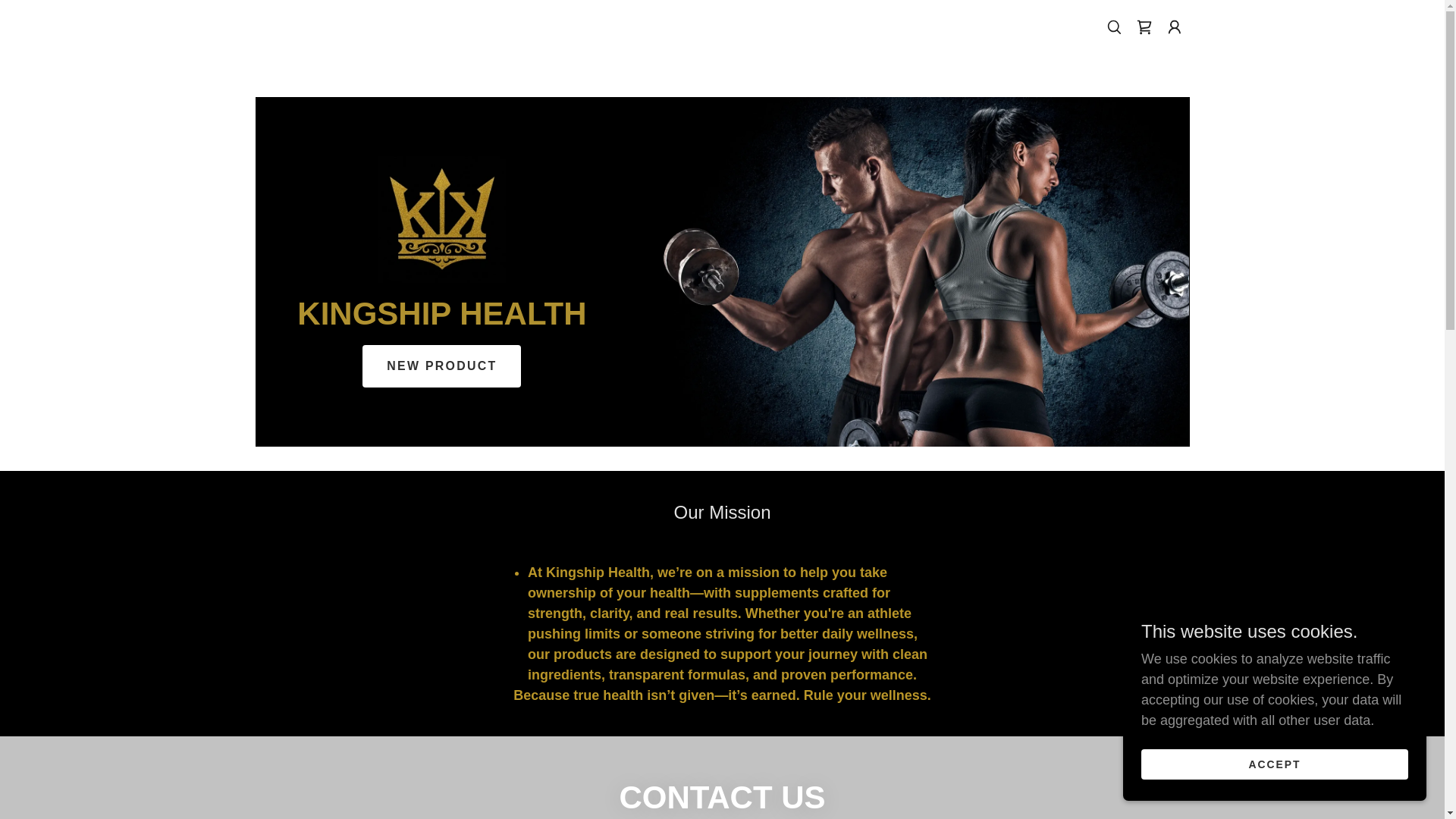 website screenshot of https://kingshiphealth.com/