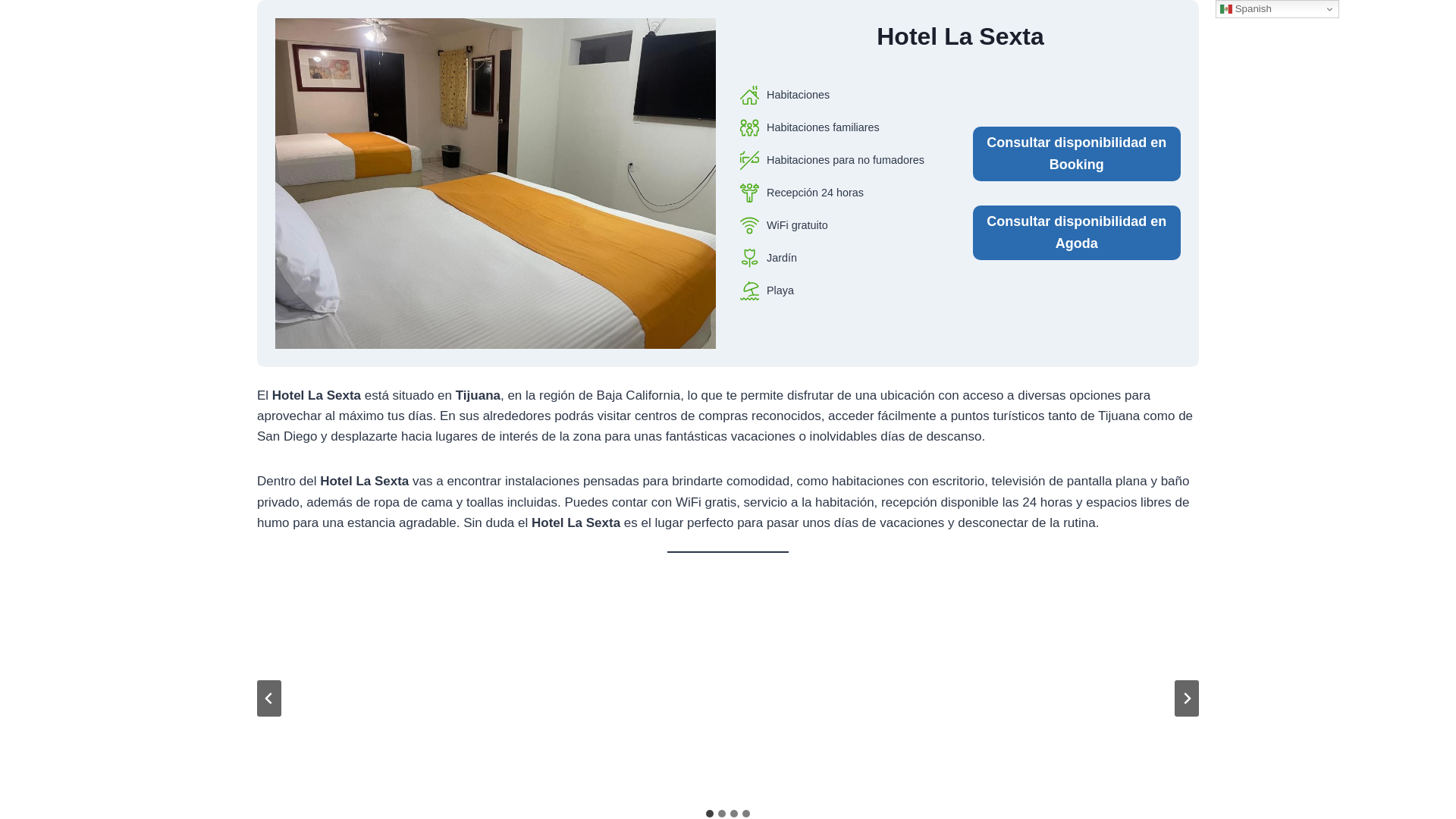 website screenshot of https://hotellasextatijuana.top