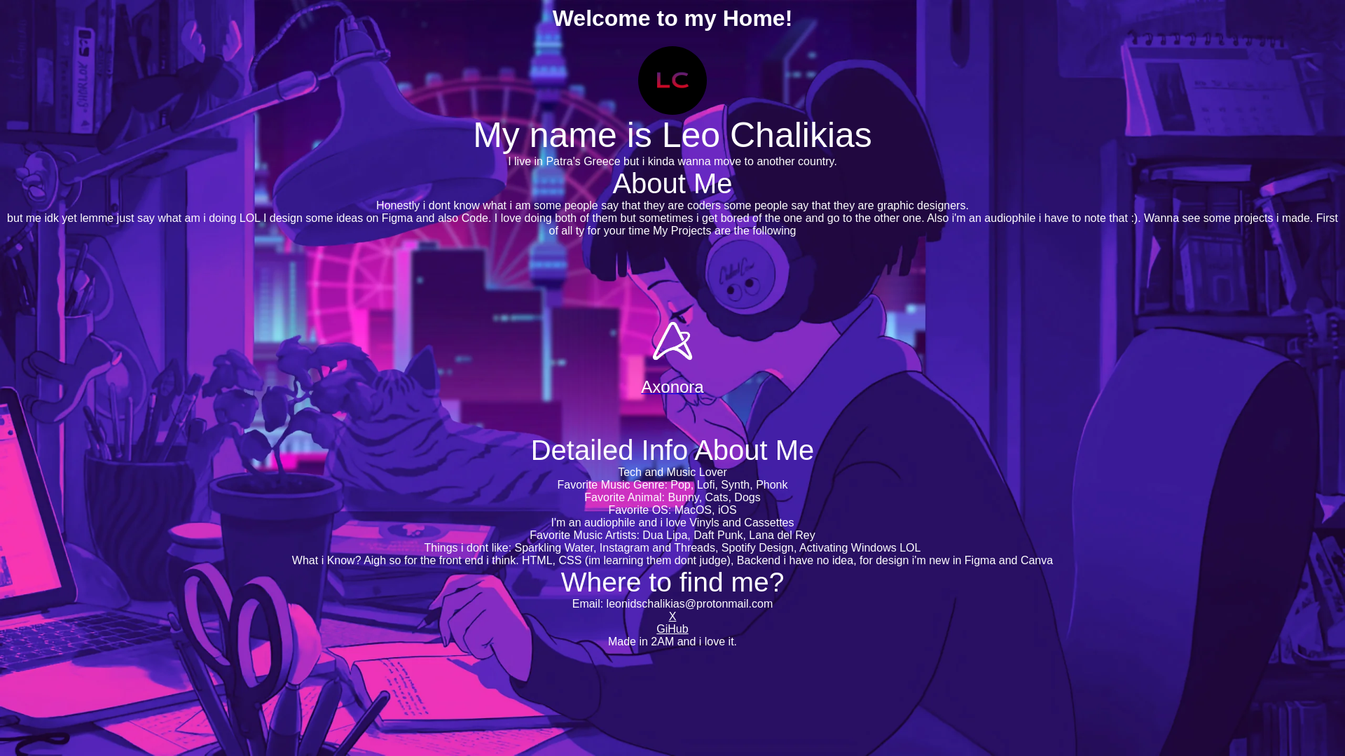 website screenshot of https://leochalikias.pages.dev/