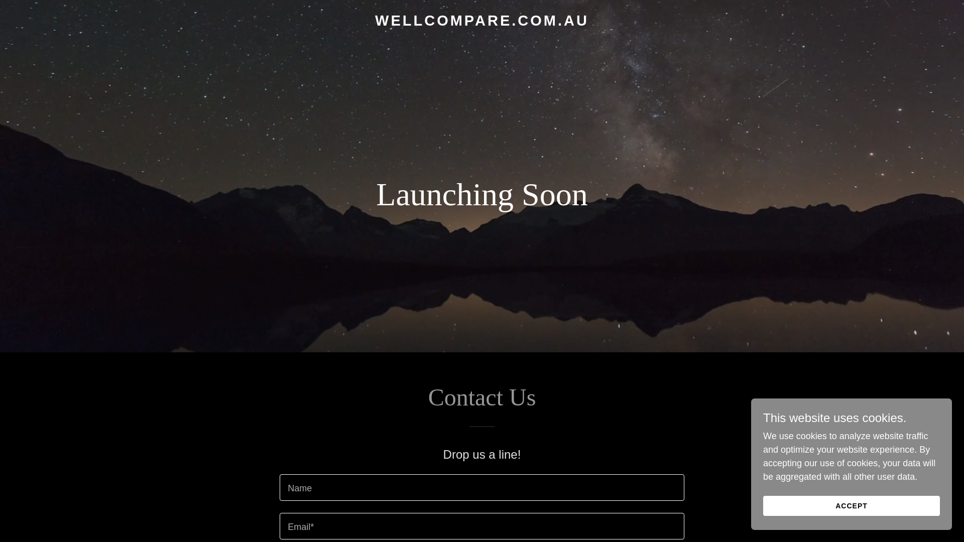 website screenshot of https://wellcompare.com.au/