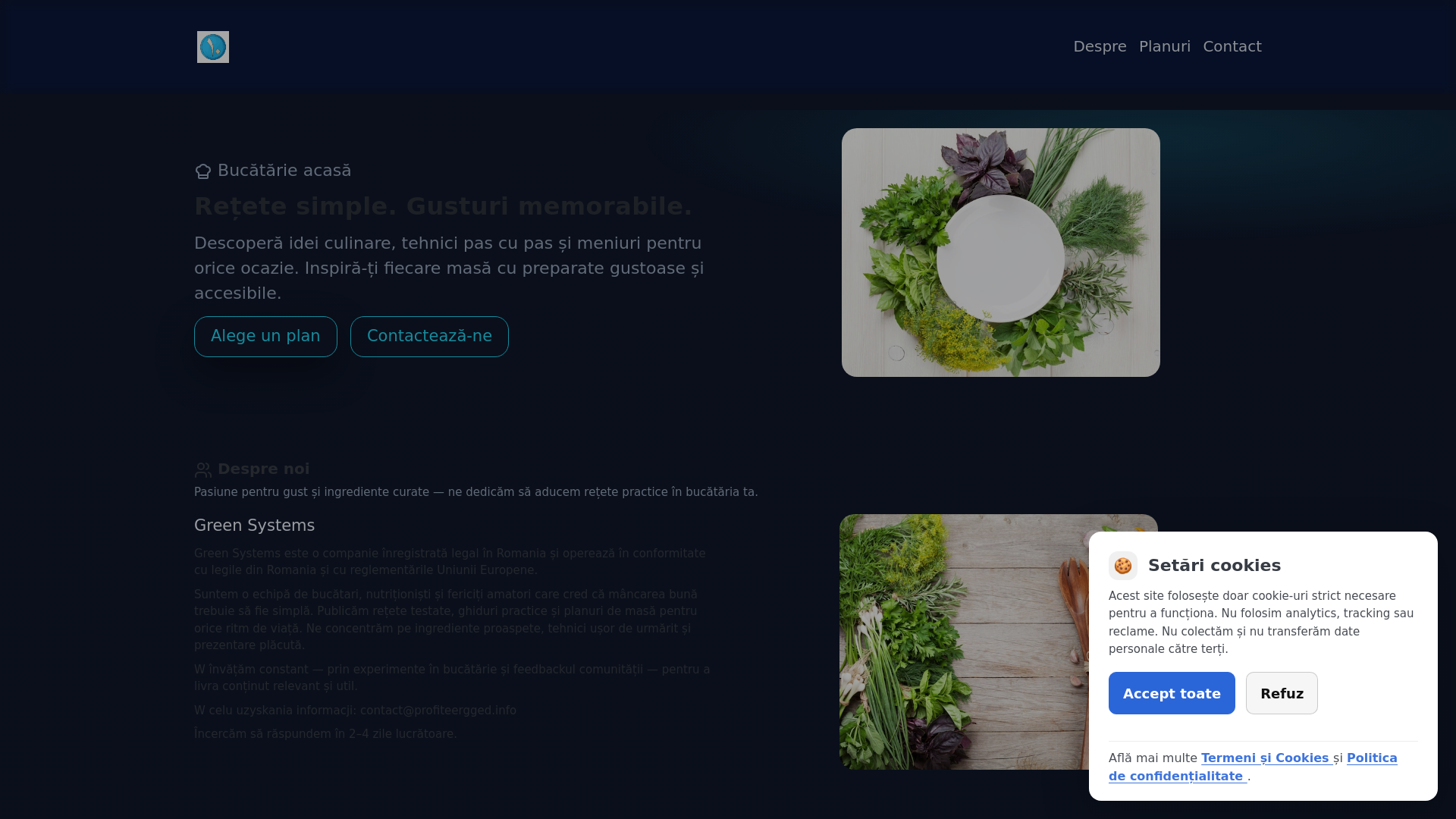 website screenshot of https://profiteergged.info/