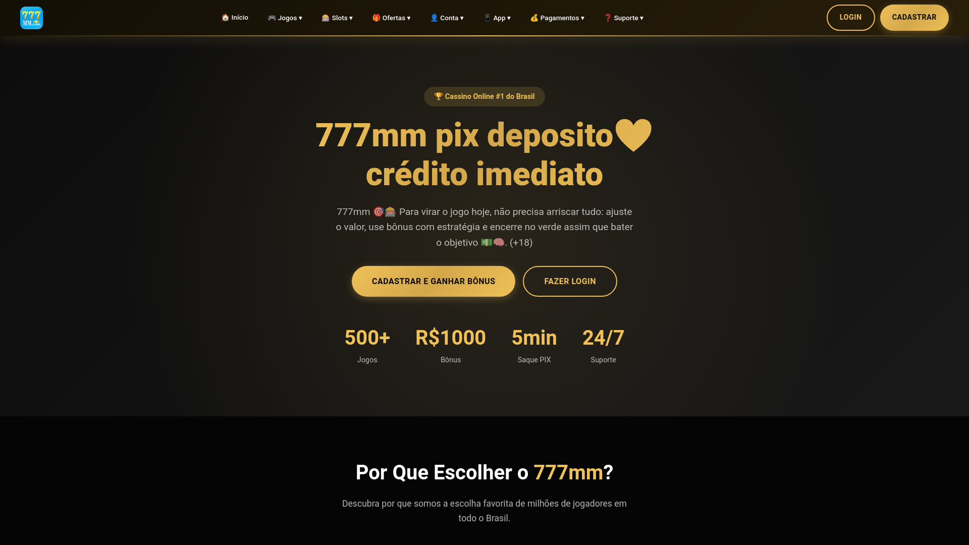 website screenshot of https://777mmab.com/