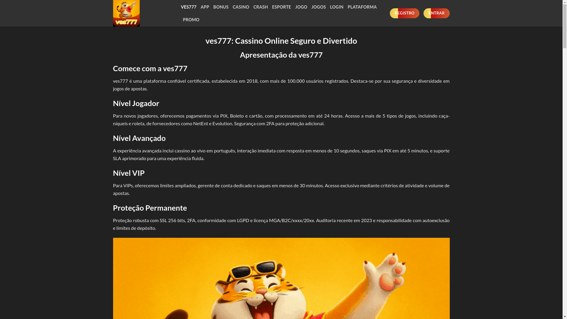 website screenshot of https://ves777d.com/
