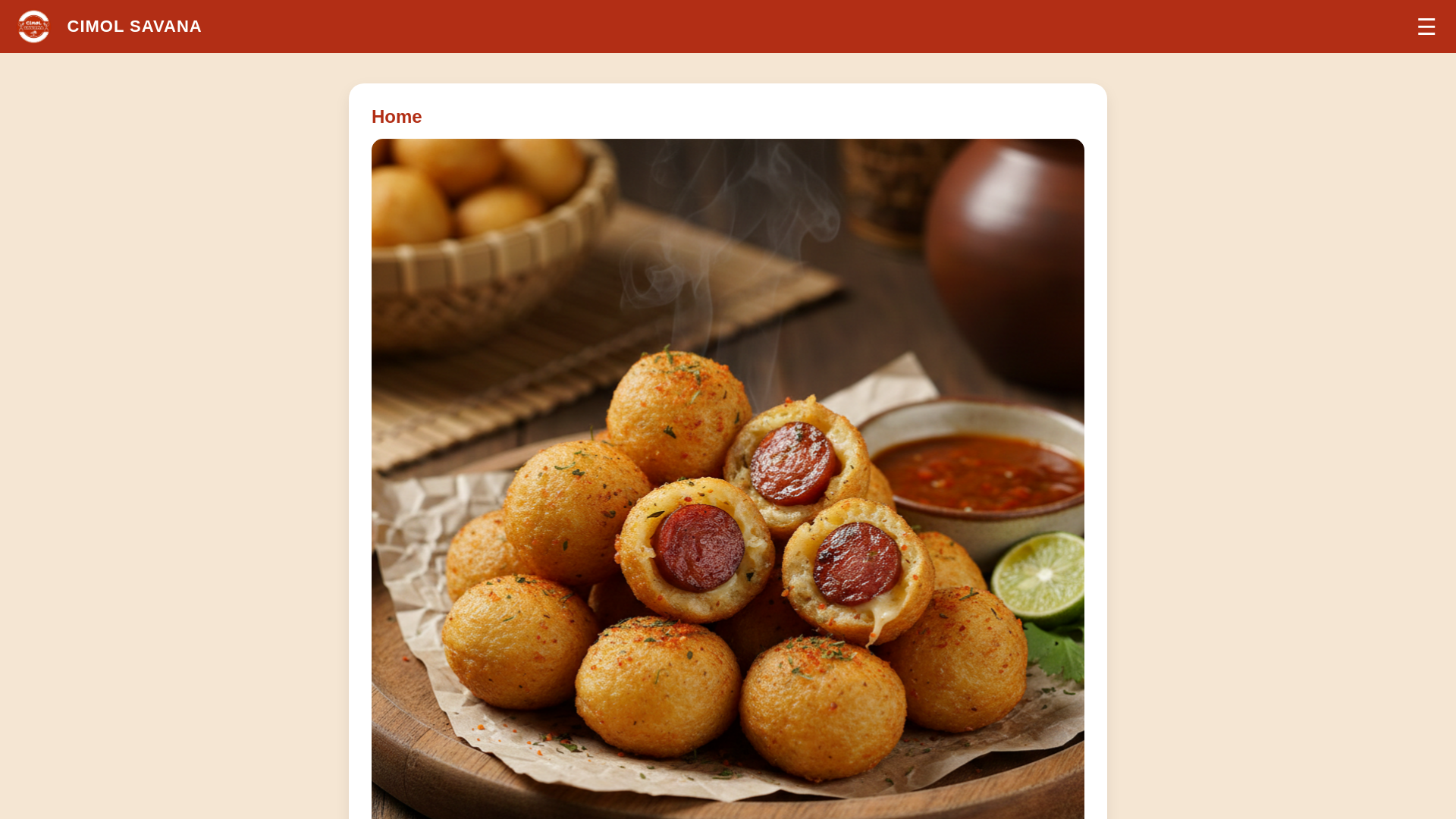 website screenshot of https://cimolsavana6.pages.dev/