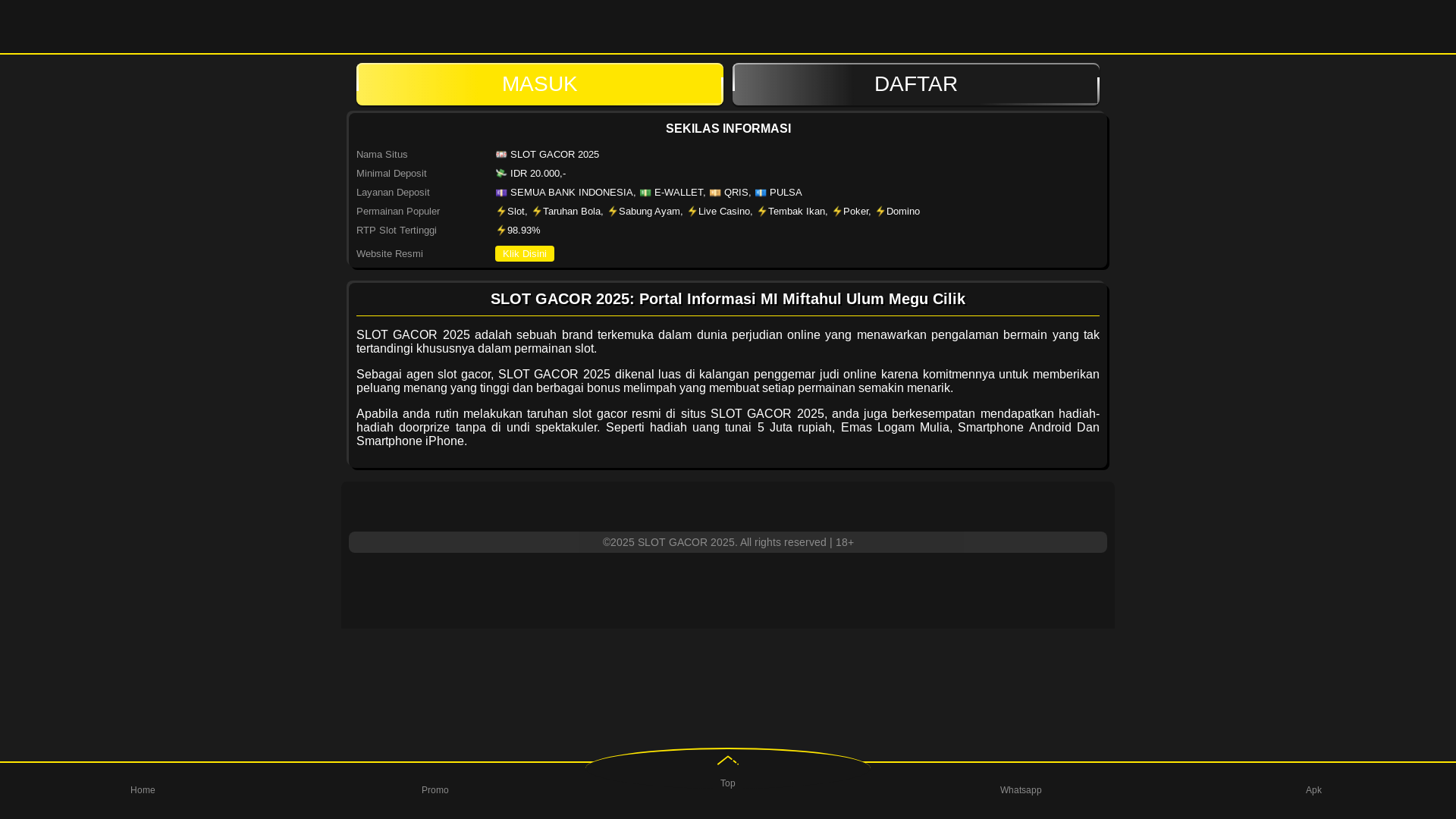 website screenshot of https://mimumc-sch-id-sites.pages.dev/