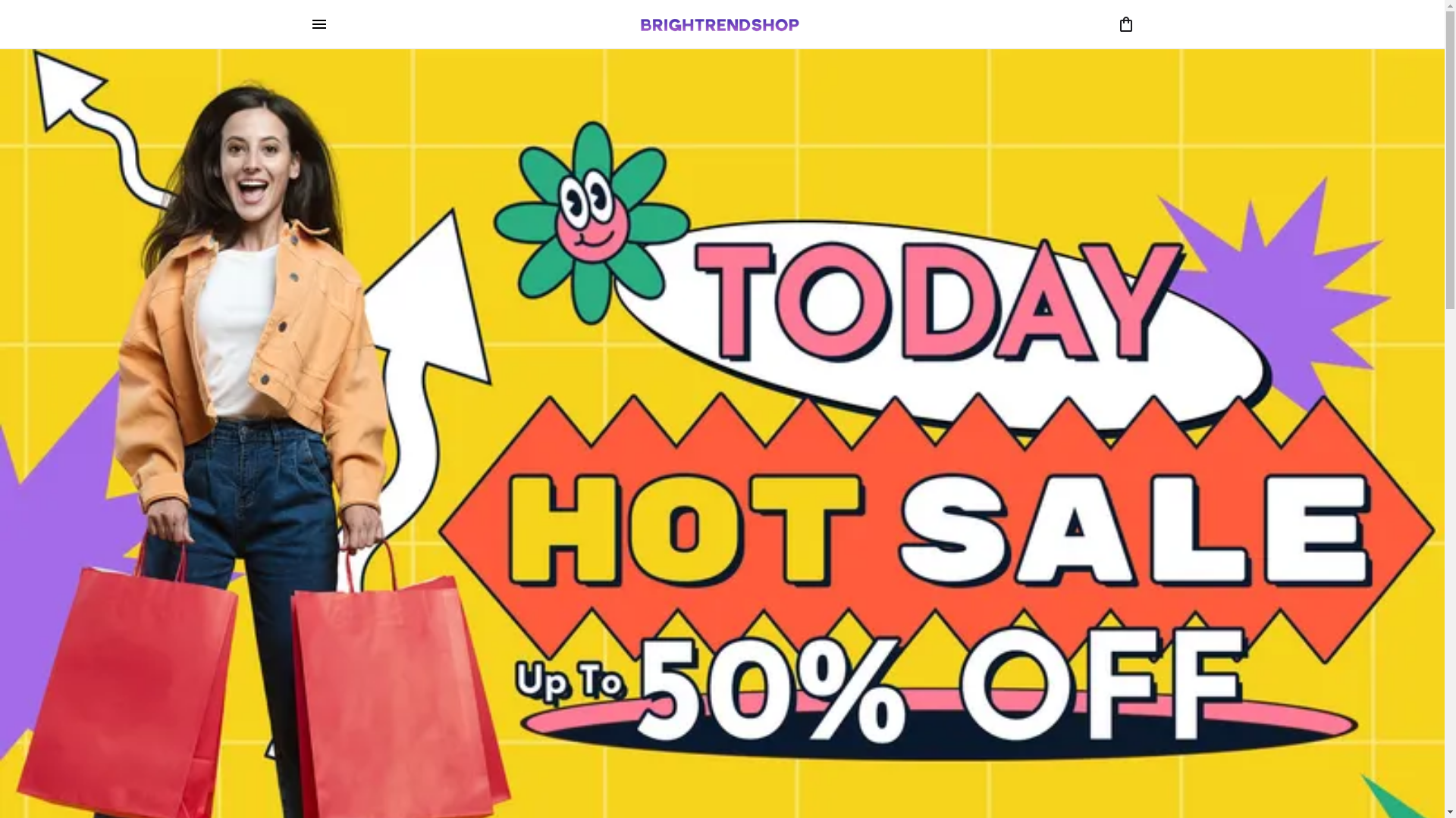 website screenshot of https://brightrendshop.com/
