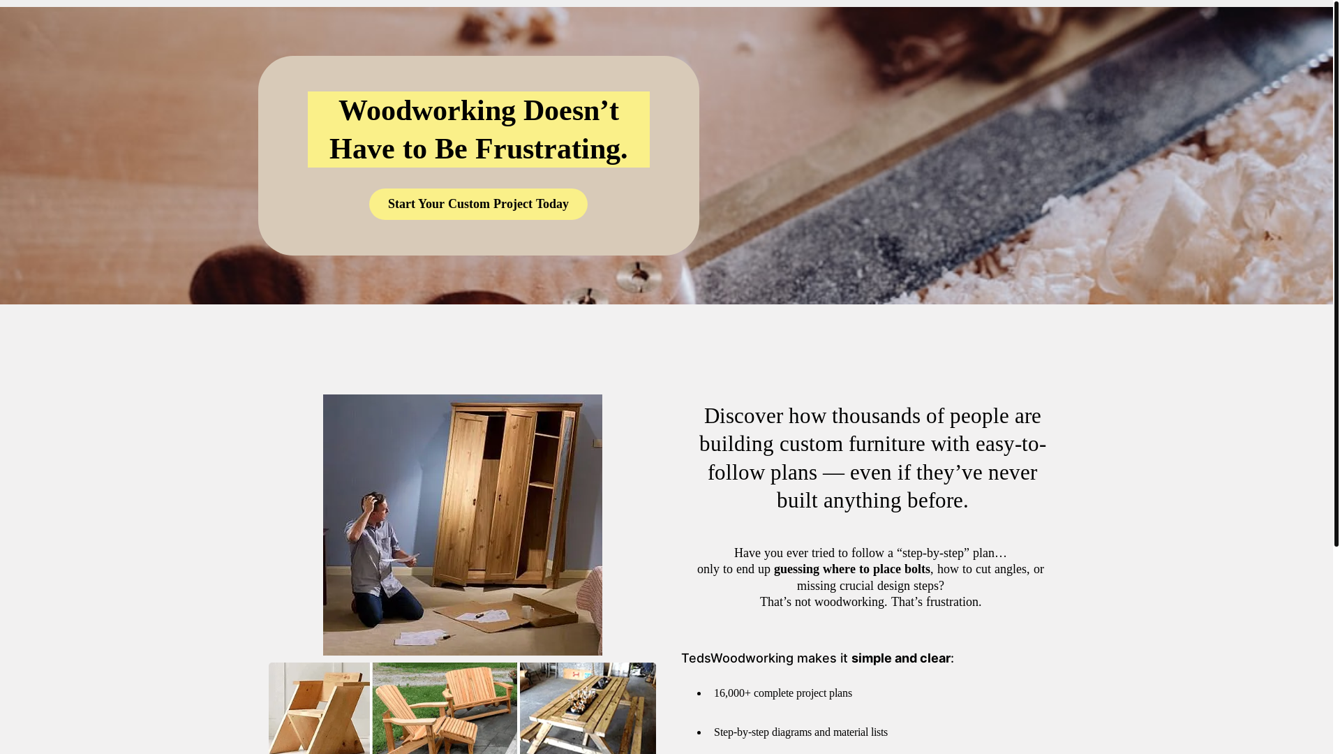 website screenshot of https://homeimprovement.fit/
