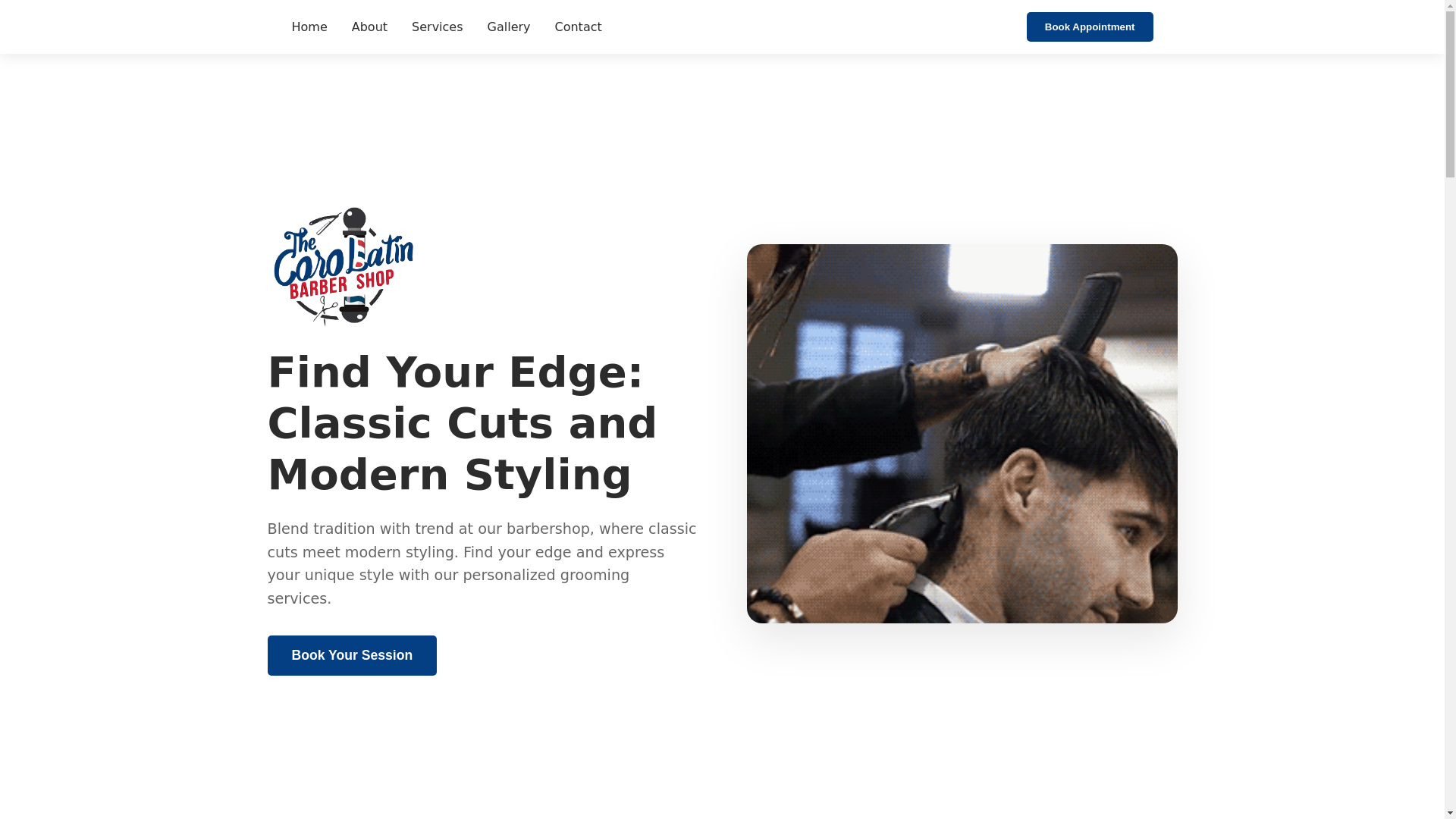 website screenshot of https://corolatin.com/