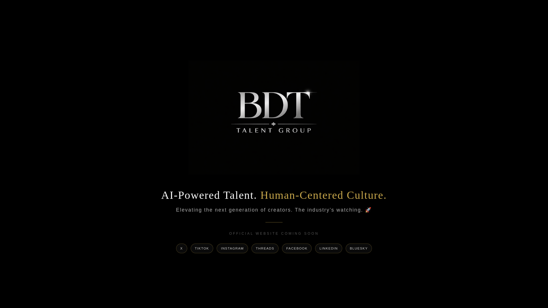 website screenshot of https://bdttalentgroup.com