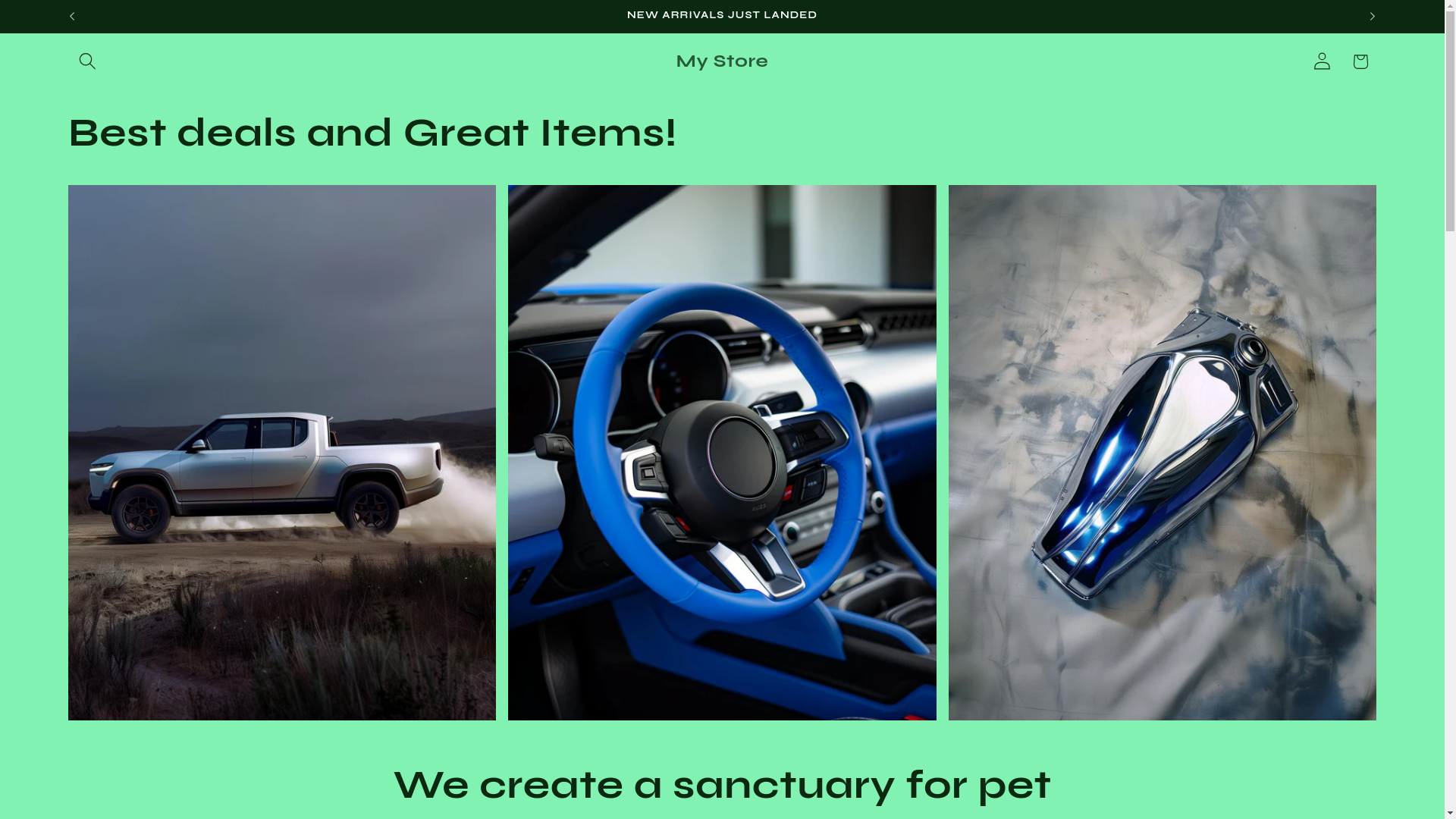 website screenshot of https://luckydropco.com/