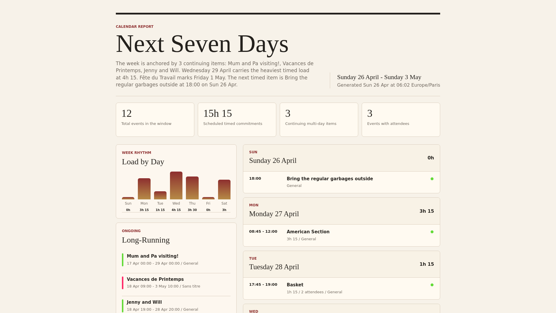 website screenshot of https://calendar-report.pages.dev/