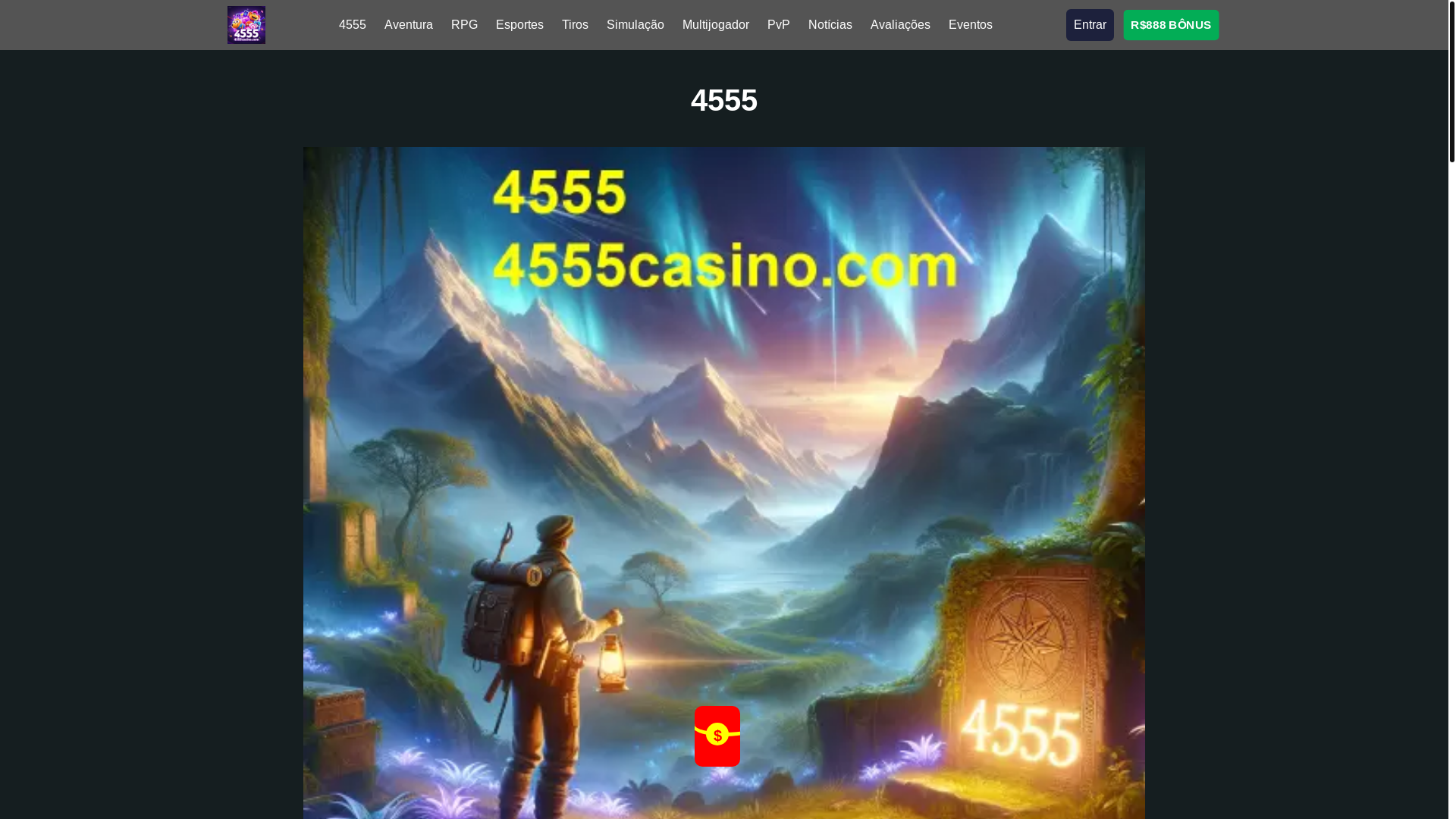 website screenshot of https://4555casino.com/