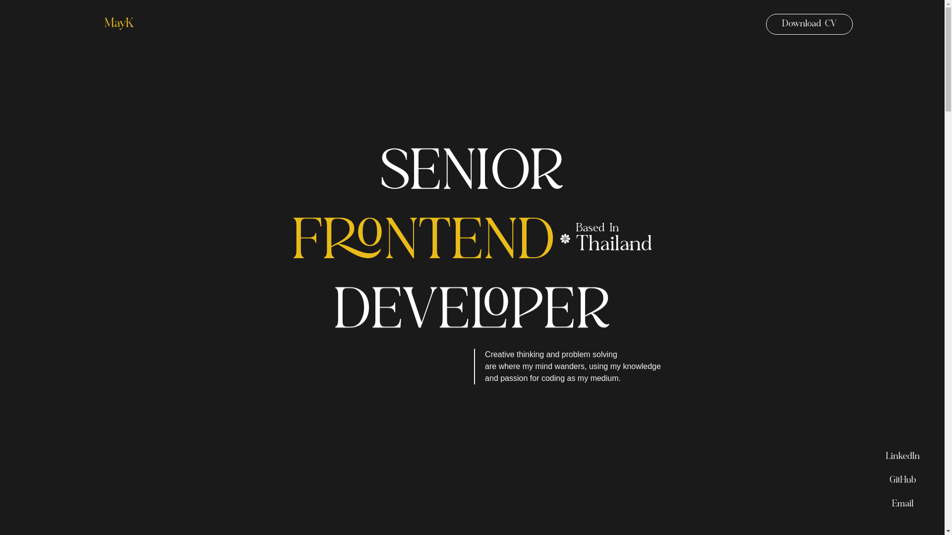website screenshot of https://eaint-portfolio.pages.dev/