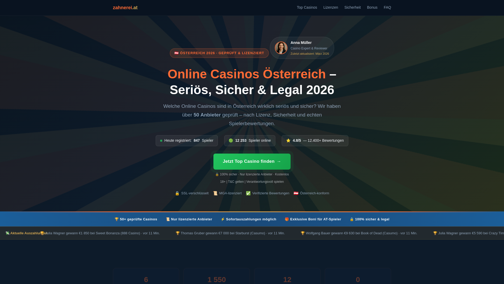 website screenshot of https://zahnerei-at.pages.dev/