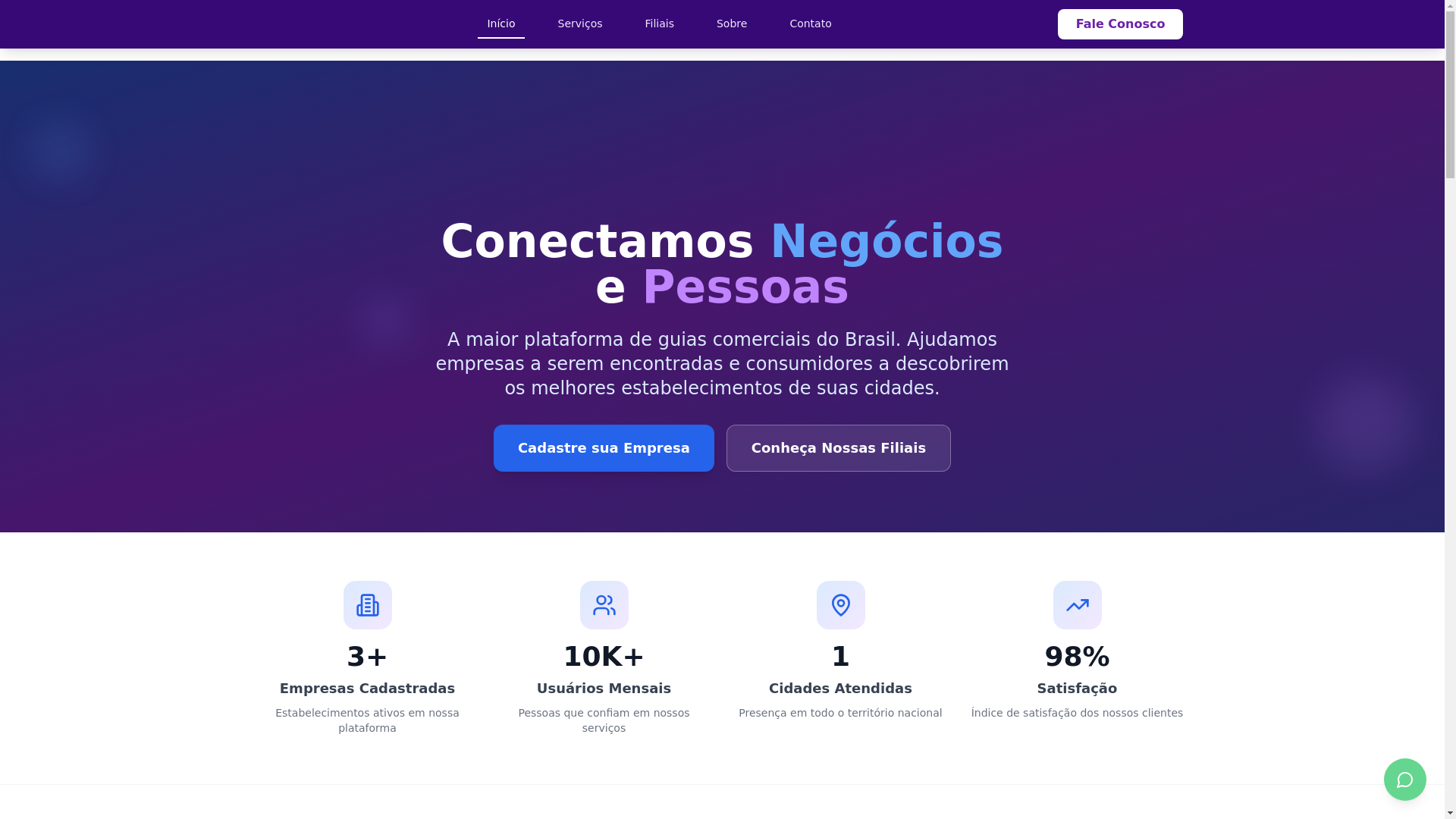 website screenshot of https://cadeofc.com.br/