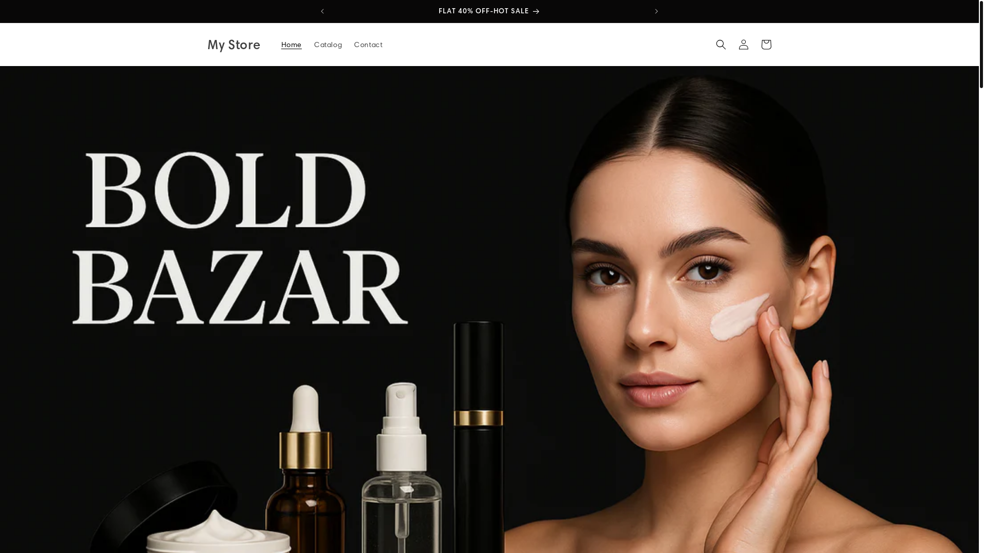 website screenshot of https://boldbazar.site/