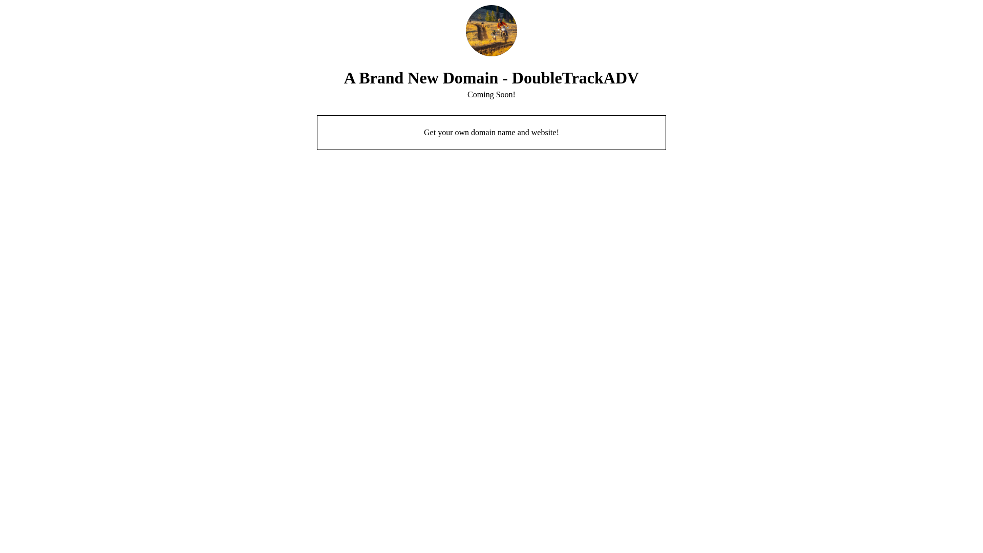 website screenshot of https://doubletrackadv.com/