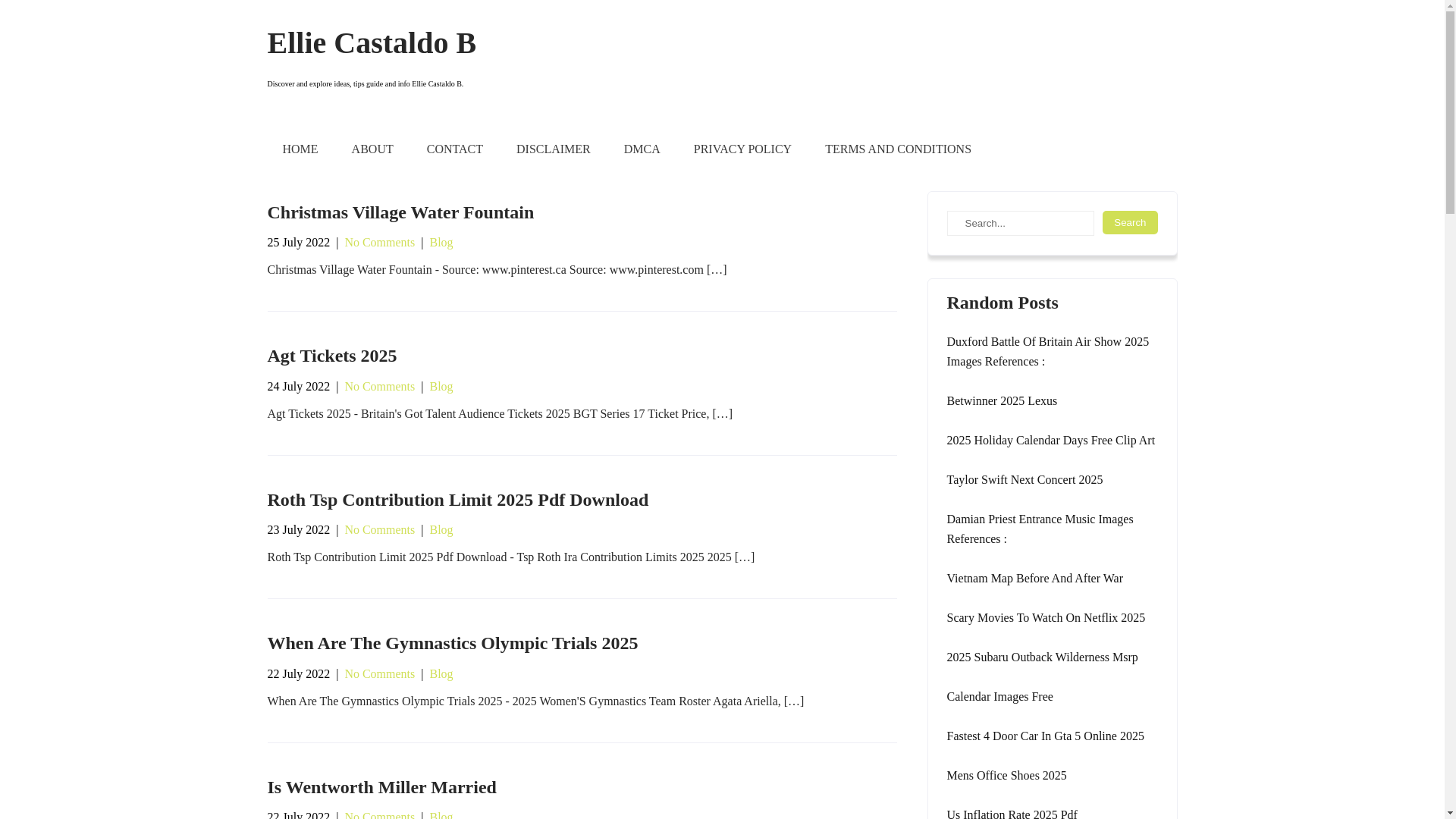 website screenshot of https://elliecastaldob.pages.dev/
