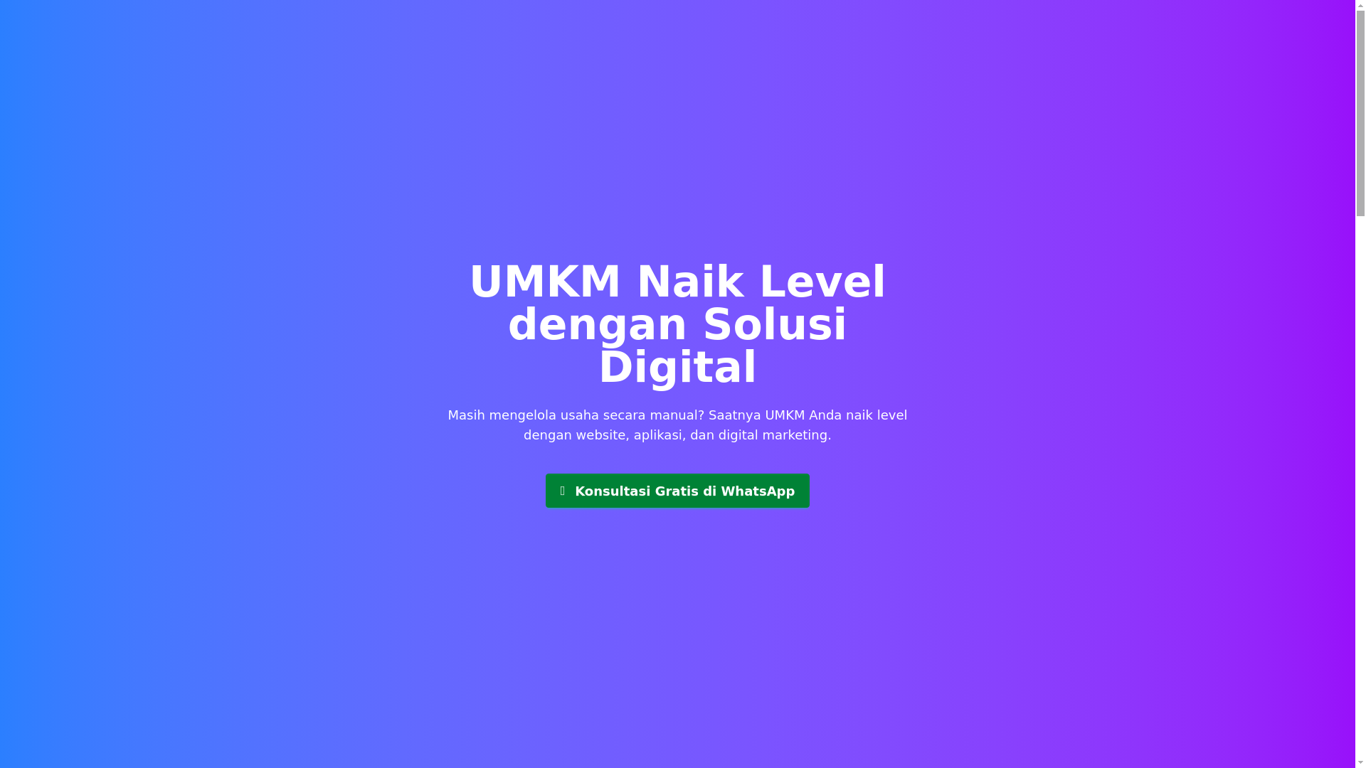 website screenshot of https://zavona.id/